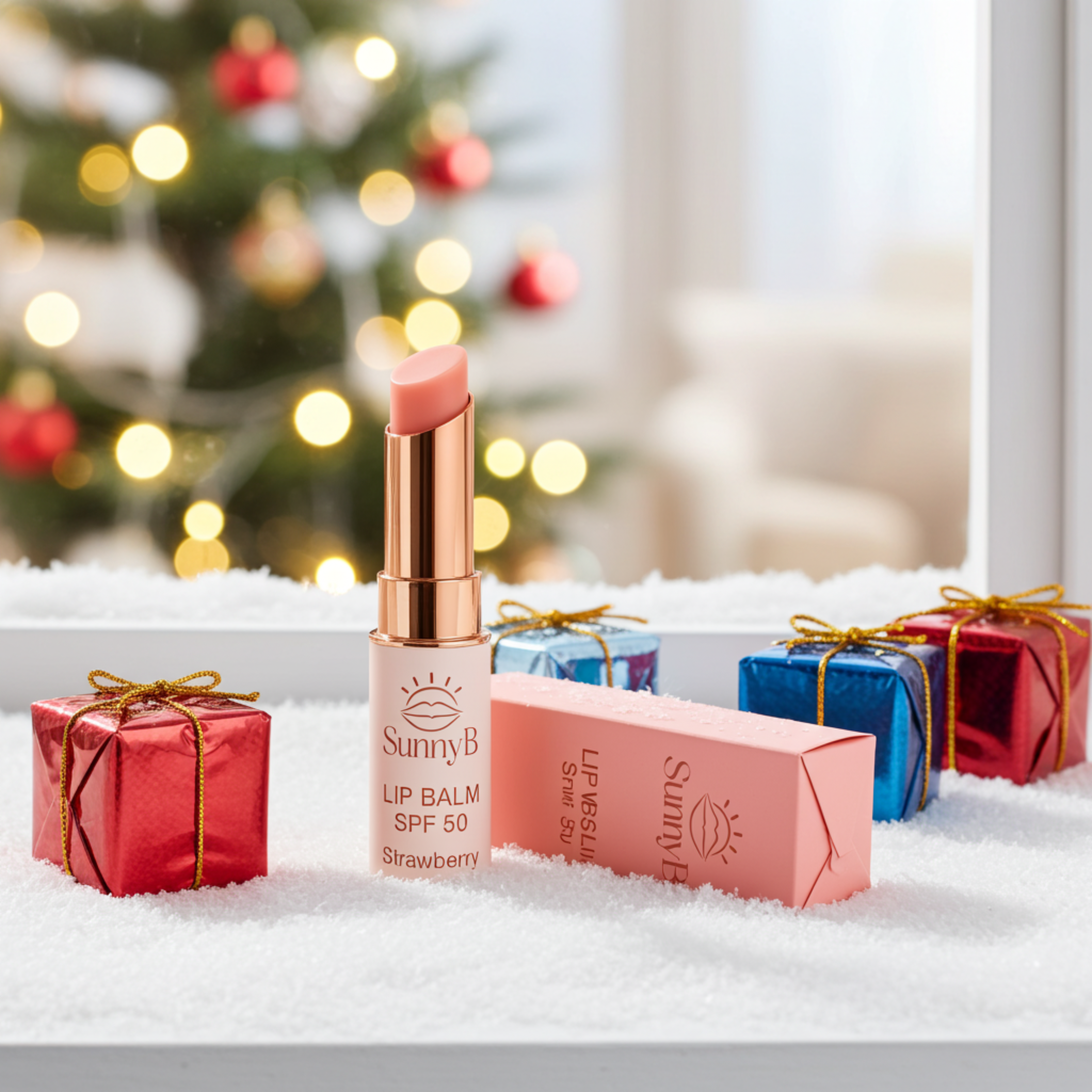 SunnyB SPF50+ Lip Balm - Strawberry