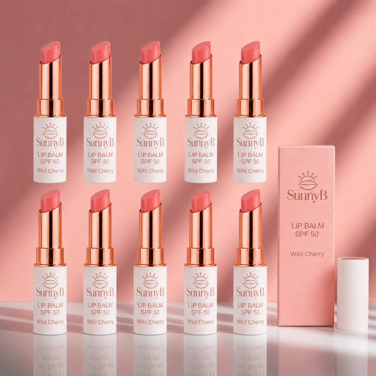 SunnyB SPF50+ Lip Balm - Wild Cherry