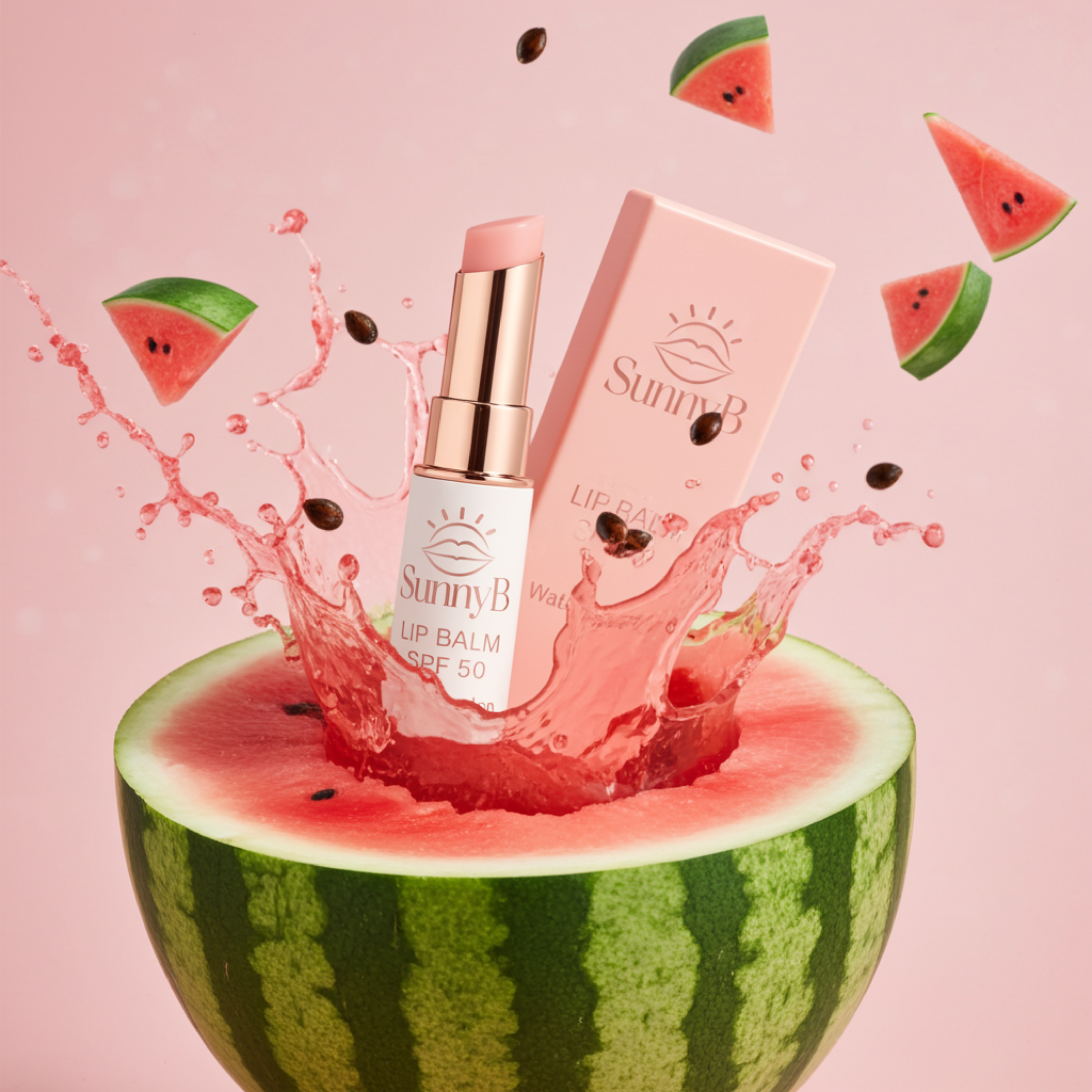 SunnyB SPF50+ Lip Balm - Watermelon