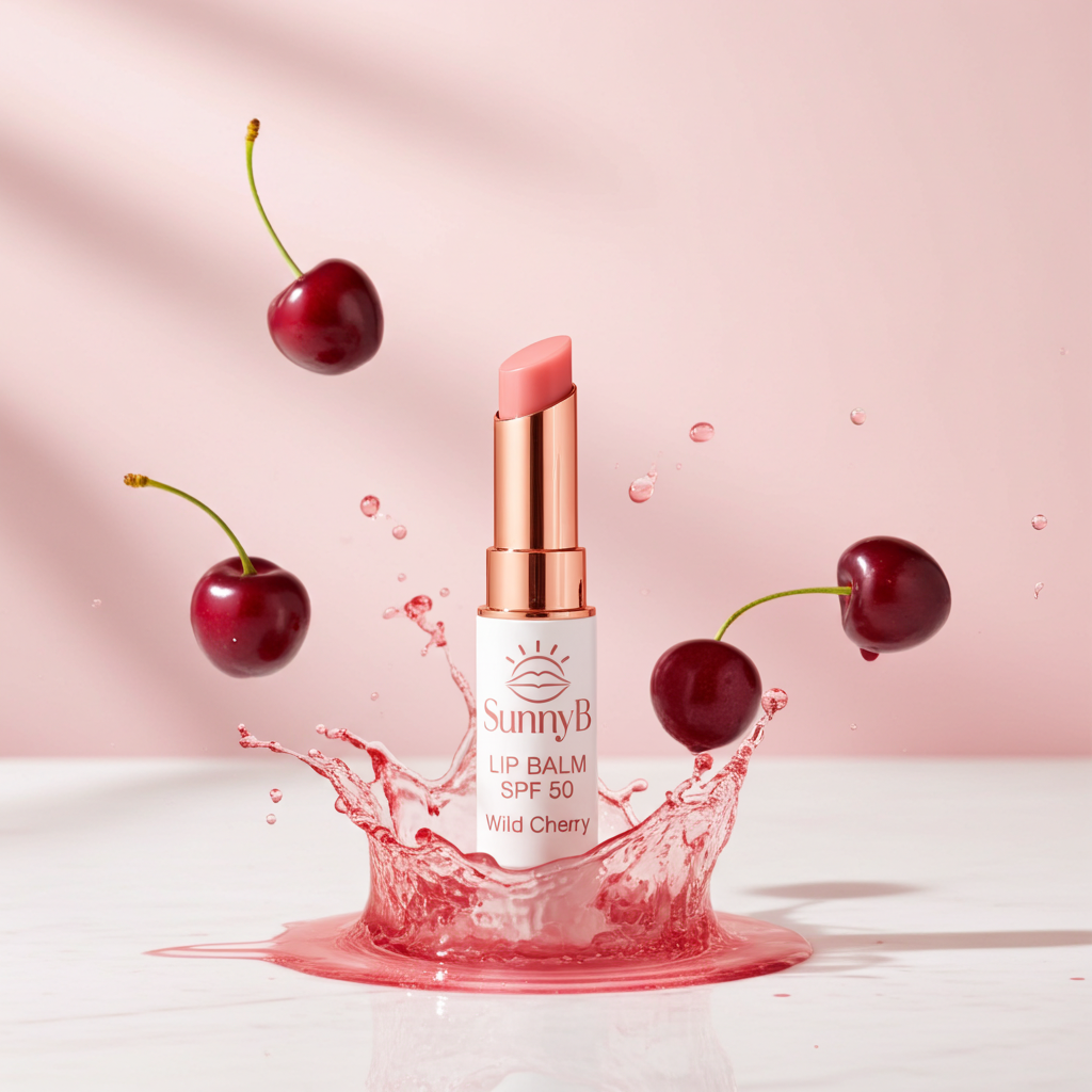 SunnyB SPF50+ Lip Balm - Wild Cherry