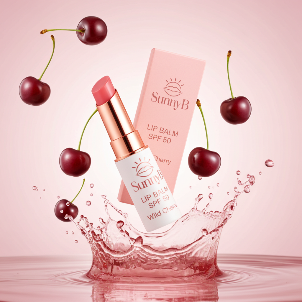 SunnyB SPF50+ Lip Balm - Wild Cherry