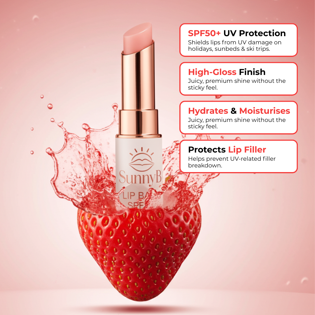 SunnyB SPF50+ Lip Balm - Strawberry