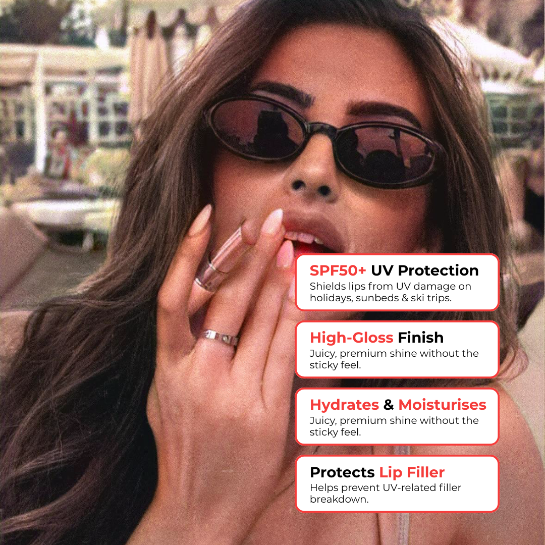 SunnyB Pretty Girl Duo SPF50+ Lip Balm Twin Pack Glossy